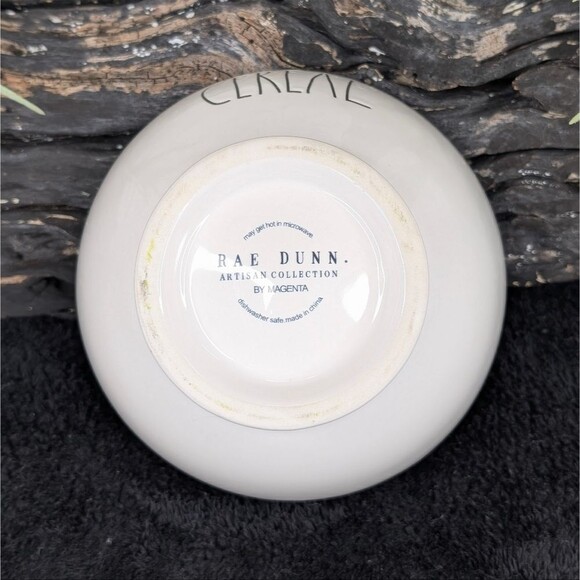 Rae Dunn CEREAL Ceramic Cereal Bowl - Picture 4 of 6